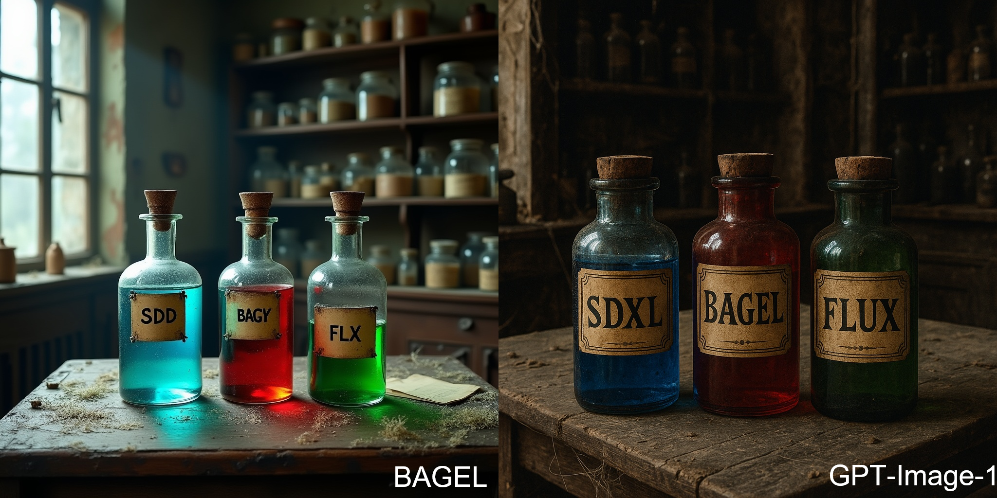 302.AI 基准实验室丨字节跳动开源 BAGEL 对标 GPT-Image-1，实测结果令人大跌眼镜！