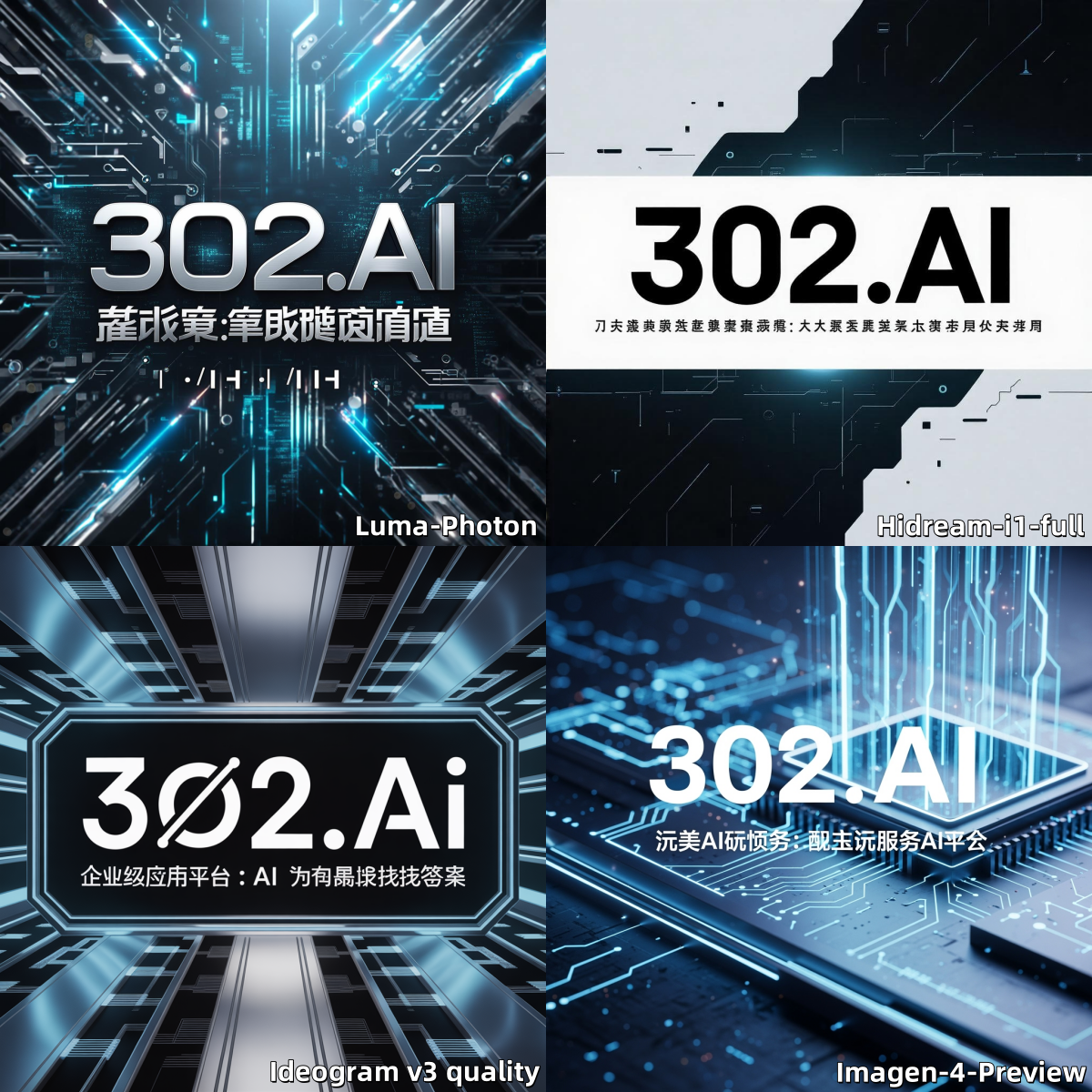 2025上半年AI生图王者之争：302.AI集结全明星阵容，TOP5模型实测揭晓！AIGC爱好者必读