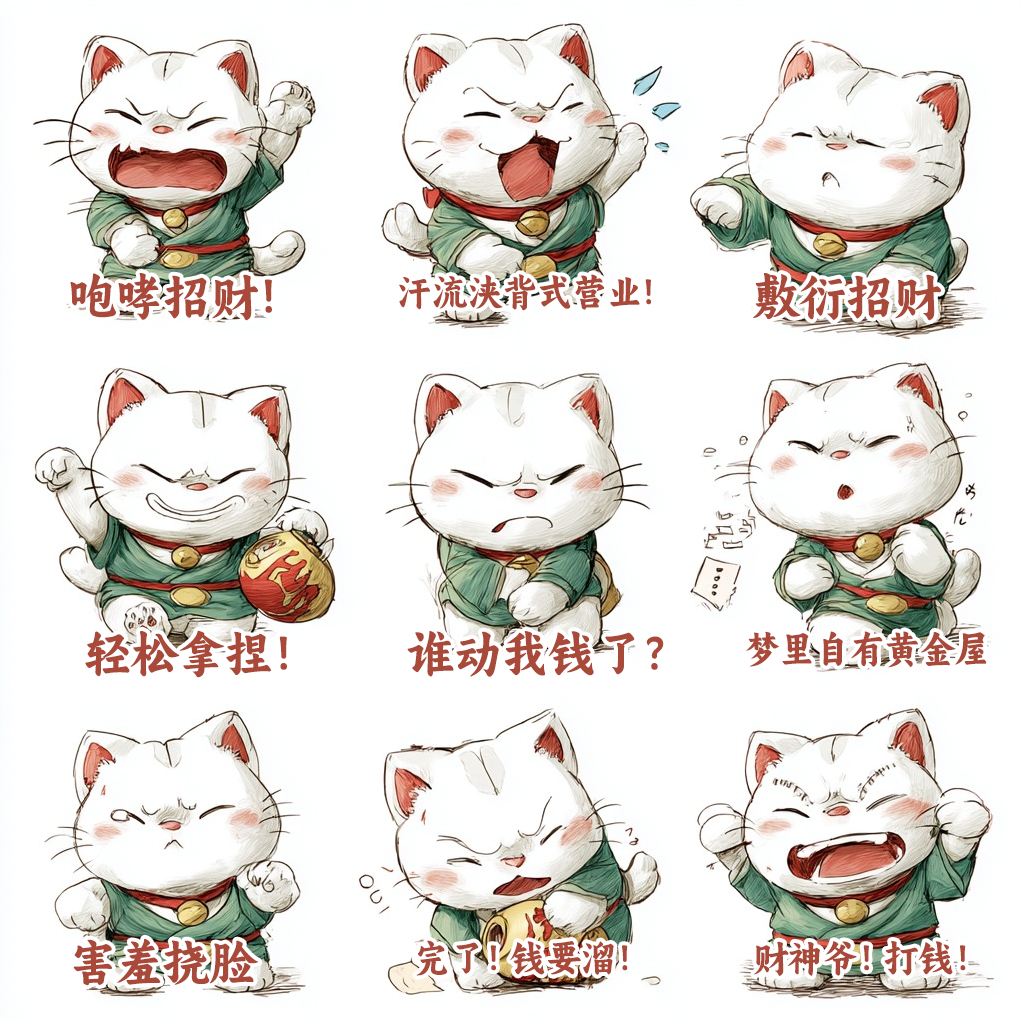 302.AI 实战教程丨别眨眼！AI批量生产原创表情包教程，手残党5分钟学会躺赚奶茶钱