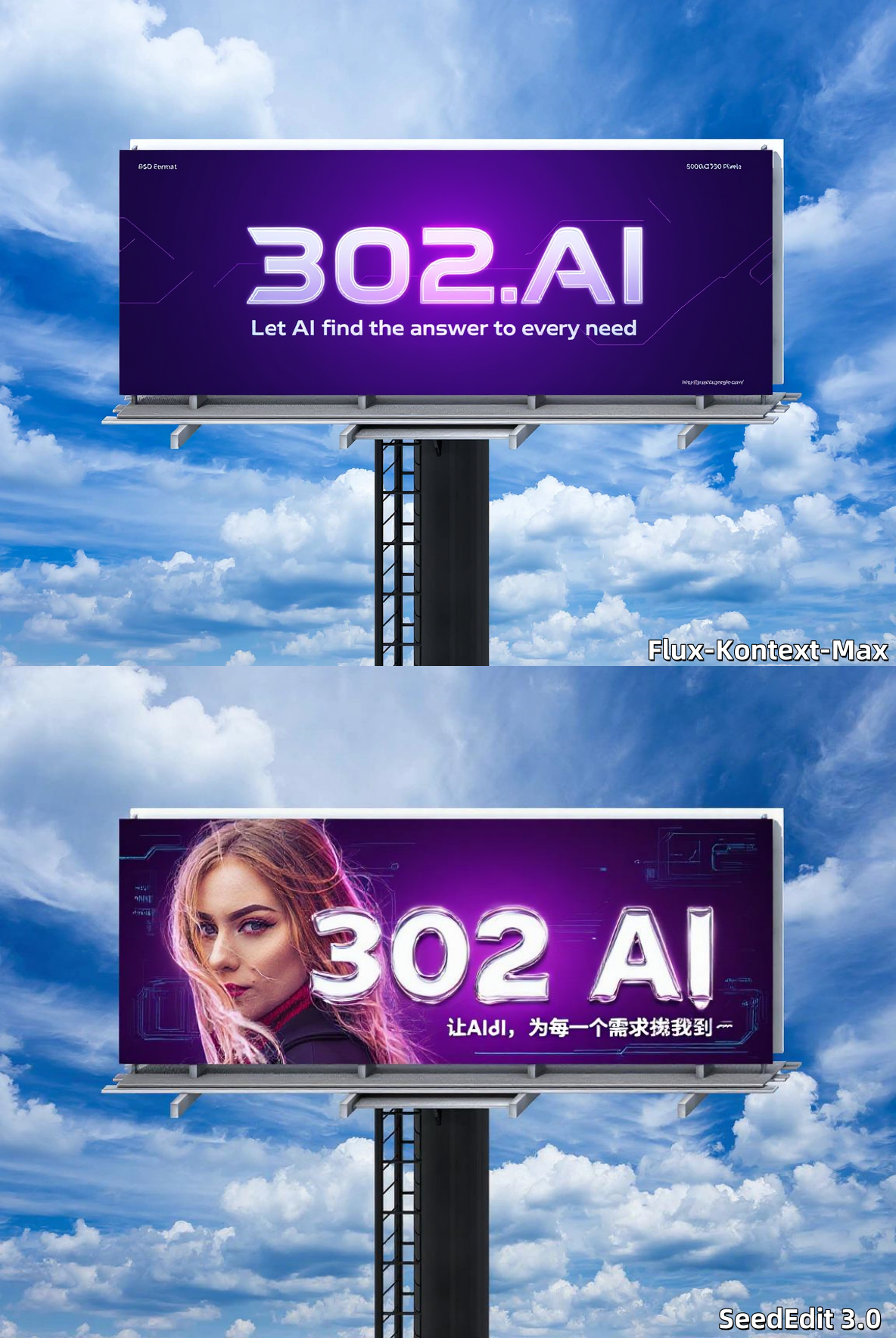 302.AI 基准实验室丨图像编辑模型标杆之争：不做参数党，FLUX.1 Kontext-Dev对比实测